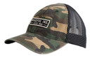 Magpul MAG1260964 Established Garment Trucker Hat Woodland Camo Adjustable Snapback OSFA Embroidered Patch Hat
