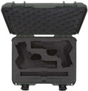 Nanuk 910CLASG6 910 Classic 2 Up, Pistol Case Olive Polymer w/ Latches & Closed-Cell Foam Padding 13.20 in L x 9.20 in W x 4.10 in H Interior Dimensions