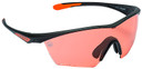 Beretta OC031A2354039FUNI Clash Shooting Glasses Scarlet Lens Black with Orange Accents Frame