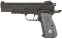 EAA GIRSAN 390470 High Power MC P35 Match 9mm Luger 15+1 4.87 in Stainless Steel Barrel, Matte Black Serrated Slide, Matte Black Steel Frame w/Accessory Rail & Beavertail, Black/Gray Checkered Grips, Pistol