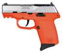 SCCY Industries CPX2TTORRDRG3 CPX-2 Gen3 RD 9mm Luger 10+1 3.10 in Orange Polymer w/Picatinny Rail Serrated Stainless Steel Slide Orange Polymer Grip, Pistol