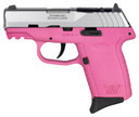 SCCY Industries CPX2TTPKRDRG3 CPX-2 Gen3 RD 9mm Luger 10+1 3.10 in Pink Polymer w/ Picatinny Rail Serrated Stainless Steel Slide Pink Polymer Grip, Pistol