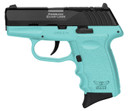 SCCY Industries CPX3CBSBRDRG3 CPX-3 RD 380 ACP 10+1 2.96in SCCY Blue Polymer/Serrated Black Nitride Stainless Steel Slide/Finger Grooved SCCY Blue Polymer Grip