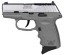 SCCY Industries CPX3TTSGRDRG3 CPX-3 Red Dot Ready Sub-Compact Frame 380 ACP 10+1, 2.96 in Stainless Quadlock Barrel, Stainless Optic Ready/Serrated Steel Slide, Sniper Gray Polymer Frame w/Finger Grooves, No Safety, Right Hand, Pistol