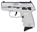 SCCY Industries CPX4TTWTRDRG3 CPX-4 RD 380 ACP 10+1 2.96 in White Polymer/Serrated Stainless Steel Slide/Finger Grooved White Polymer Grip, Pistol