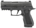 Sig Sauer 320XC9BXR3PR210 P320 XCompact 9mm Luger 10+1 3.60in Carbon Steel Barrel, Black Nitron Optic Ready/Serrated SS Slide, Black Stainless Steel Frame w/Picatinny Rail, Black XCompact Polymer Grips