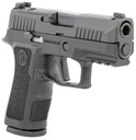 Sig Sauer 320XC9BXR3PR210 P320 XCompact 9mm Luger 10+1 3.60in Carbon Steel Barrel, Black Nitron Optic Ready/Serrated SS Slide, Black Stainless Steel Frame w/Picatinny Rail, Black XCompact Polymer Grips