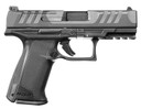 Walther Arms 2871831 PDP F-Series 9mm Luger 10+1 4 in Black Steel Barrel, Black Optic Ready/Serrated Slide, Black Polymer Frame w/Picatinny Rail, Black Performance Duty Texture Grips, Pistol