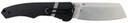 CRKT 7271 Ripsnort II 3.48 in Folding Cleaver Plain Satin 8Cr13MoV SS Blade/Black w/Stainless Inlay GRN/SS Handle Includes Pocket Clip, Knife