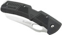 Strike Industries K1BK K1 3.51 in Folding Plain AUS-8A SS Blade Black Textured Polymer Handle Includes Pocket Clip, Knife