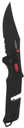 S.O.G SOG11120241 Trident AT 3.70 in Folding Clip Point Part Serrated Black TiNi Cryo D2 Steel Blade/Black w/Red Accents GRN Handle Features Line Cutter/Glass Breaker, Knife