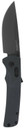 S.O.G SOG11180541 Flash AT 3.45 in Folding Plain TiNi Cryo D2 Steel Blade/Urban Grey GRN Handle Includes Pocket Clip, Knife