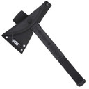 S.O.G SOGSK1001CP Survival Hawk 3 in Blade 2Cr13MoV SS Blade Black w/Reflective Paracord GRN Handle 12.10 in Long Tomahawk