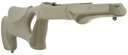 Hogue 22270 Tactical Thumbhole Stock made of Synthetic Material with OD Green Overmolded Rubber Finish for Ruger 10/22 (.920 inD Barrel) Right Hand