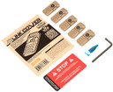 Strike Industries LINKCOVERFDE LINK Cover FDE Polymer for M-lok & Keymod Rails 5 Pack
