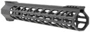 TacFire A.C.E. High Profile M-Lok Handguard 15 in Black Hardcoat Anodized Aluminum for 308 Win AR-10