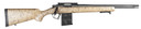Christensen Arms 8010612300 Ridgeline Scout 300 Blackout 4+1 16 in Black Nitride Threaded Barrel, Black Nitride Integral Scope Base Aluminum Receiver, Tan w/Black Webbing Fixed Sporter Carbon Fiber Stock, , Rifle