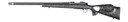 Christensen Arms 8010800104 Summit TI 6.5 PRC 3+1, 24 in Natural Titanium Steel Threaded Barrel, Natural Titanium Aluminum Receiver, Black w/Gray Webbing Fixed Thumbhole Stock, Rifle