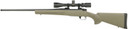 Howa HGP2250G M1500 Gamepro Gen2 22-250 Rem 4+1 22 in Barrel, Blued Steel Receiver, Green Hogue OverMolded Synthetic Stock Includes Nikko Stirling GamePro 4-12x40mm Scope, Rifle