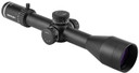 Riton Optics 5C428LFI 5 Conquer Black Hardcoat Anodized 4-28x 56mm 34mm Tube Illuminated Red TPSR Reticle Features Throw Lever