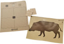 ATN ACMKIRTGBR Thermal Kit Boar 30 in x 24 in Brown Includes 12 Plasters/2 Paper Targets