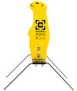 Caldwell 1178561 Auto Reset, Rifle Yellow AR500 Steel Prairie Dog Includes Ground Stakes