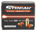 Ammo Incorporated 9115TMCSTRKRED Streak Visual 9mm Luger 115 gr Total Metal Case (TMC) 20 Bx/10 Cs