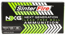 SinterFire Inc SF10125NXG Next Generation (NXG) 10mmAuto 125gr Lead Free Ball 50 Per Box/20 Case Centerfire, Handgun Ammunition