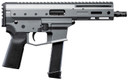 Angstadt Arms AAMDP09PG6 MDP-9 9mm Luger 27+1 5.85 in Black Melonite Threaded Barrel, M-LOK Free-Float Handguards, Tactical Gray Cerakote Aluminum Picatinny Rail Receiver, Black Polymer Grips, Pistol