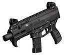 CZ-USA 91420 Scorpion 3+ Micro 9mm Luger Caliber with 4.20 in Threaded Barrel, 20+1 Capacity, Overall Black Finish & Polymer Receiver/Grip Right Hand, Pistol