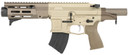Maxim Defense MXM50800 PDX 505-SPS 7.62x39mm 20+1 5.50 in Barrel, Hate Brake Muzzle Booster Under M-Lok Handguard, Aluminum Receiver w/Arid Brown Finish, Arid Brown SCW System, ALG Combat Trigger, Includes 1 20rd, Magazine, Pistol
