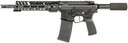 Patriot Ordnance Factory 01796 Renegade + Direct Impingement 300 Blackout Caliber with 10.50 in Barrel, 30+1 Capacity, Black Anodized Metal Finish, Buffer Tube Stock, Black Polymer Grip & 9 in M-LOK Handguard Right Hand, Pistol
