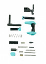 Timber Creek Outdoors ARLPKRE Lower Parts Kit Robins Egg Blue Aluminum for AR-15