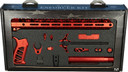 Timber Creek Outdoors TCOEKR Enforcer Complete Build Kit Red Anodized for AR-15