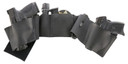 Galco UWBKXL2 UnderWraps 2.0 Black XL Leather/Nylon, Handgun