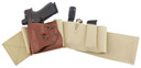 Galco UWERBKHLG UnderWraps Elite Khaki Large Leather/Nylon, Handgun
