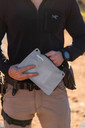 Magpul MAG1245-020 DAKA Lite Pouch Large Gray Nylon with Water-Repellant Zipper