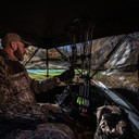 Primos 65163 Double Bull Surroundview Double Wide Ground Camo Max Trail Camo 60 in X 60 in 48.50 in High 29 in Wide Blind