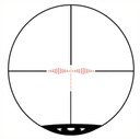 Huskemaw Optics 10520TAC Tactical Hunter Black 5-20x50mm 34mm Tube, Illuminated HuntSmart Reticle, Rifle Scope