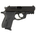 Bersa TPR, Double Action, Semi-automatic, Metal Frame Pistol, Sub Compact, 380ACP, 3.5 in Barrel, Steel, Matte Finish, Black, Polymer Grips, Fixed Sights, 1 Magazine, 8 Rounds TPR380M