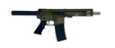 Great Lakes Firearms GL15223SSPODG AR-15 223 Wylde 30+1 7.50 in Stainless Threaded Barrel, 7.13 in M-LOK Handguard, OD Green Cerakote Aluminum Picatinny Rail Receiver, Black Synthetic Buffer Tube, Mil-Spec Grip, Right Hand, Pistol