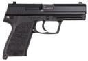 H&K 81000307 USP V1 SA/DA 9mm Luger Caliber with 4.25 in Barrel, 15+1 Capacity, Overall Black Finish, Serrated Trigger Guard Frame, Serrated Steel Slide & Polymer Grip Includes 2 Mags, Pistol