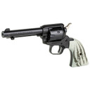 Heritage Rough Rider, Single Action Revolver, TALO Exclusive, 22 LR, 4.75 in Barrel, Alloy Frame, Matte Finish, Black, Fixed Sights, Laser Engraved Wood Grips, 6 Rounds RR22B4-CLAW