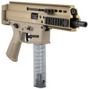 B&T Firearms 36039CT APC SD 9mm Luger 30+1 6.80 in Black Steel Barrel, M-LOK Handguards, Coyote Brown Anodized Aluminum Picatinny Rail Receiver, Coyote Polymer Grips, Pistol
