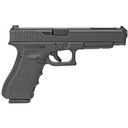 Glock 34, Safe Action, Full Size Pistol, 9MM, 5.31 in Barrel, Polymer Frame, Matte Finish, Fixed Sights, 17Rd, 2 Magazines, Glock OEM Rail, Rebuilt PR34509