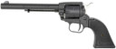 Heritage Mfg SRR22MBS6PG Rough Rider 22 LR/22 WMR 6 Shot/ 6.50 in Black Satin Steel Barrel, Frame & Cylinder, Black Polymer Grip, Hammer/Thumb Safety, Exposed Hammer , Revolver