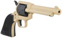 Heritage Mfg SRR22V4 Rough Rider 22 LR 6 Shot 4.75 in Sabre Sand Cerakote Steel Barrel, Sabre Sand Cerakote Steel Frame, Black Satin Cylinder, Black Polymer Grip, Hammer/Thumb Safety, Exposed Hammer , Revolver