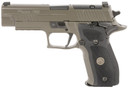 Sig Sauer E26R9LEGIONSAOR2 P226 Full Size Legion SAO 9mm Luger 15+1 4.40in, Legion Gray Elite Cerakote, Picatinny Rail Frame, Romeo 1 Slide, Black G10 Grip, Flat Trigger, X-Ray Sights