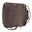 Wyandotte Leather Armguard Brown Hook and Loop 5.5 in. 9600