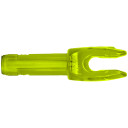 Easton 4mm MicroLite Nocks Lemon Lime 12 pk. 127773